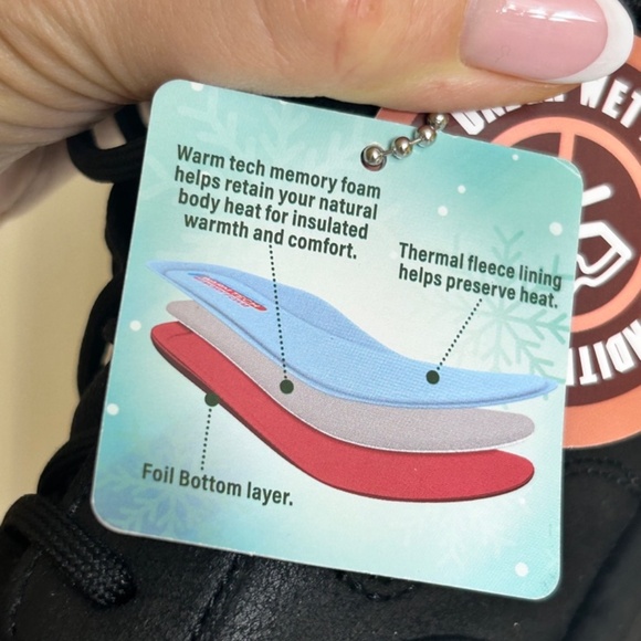 Skechers water repellent boots size 9 - Picture 6 of 7